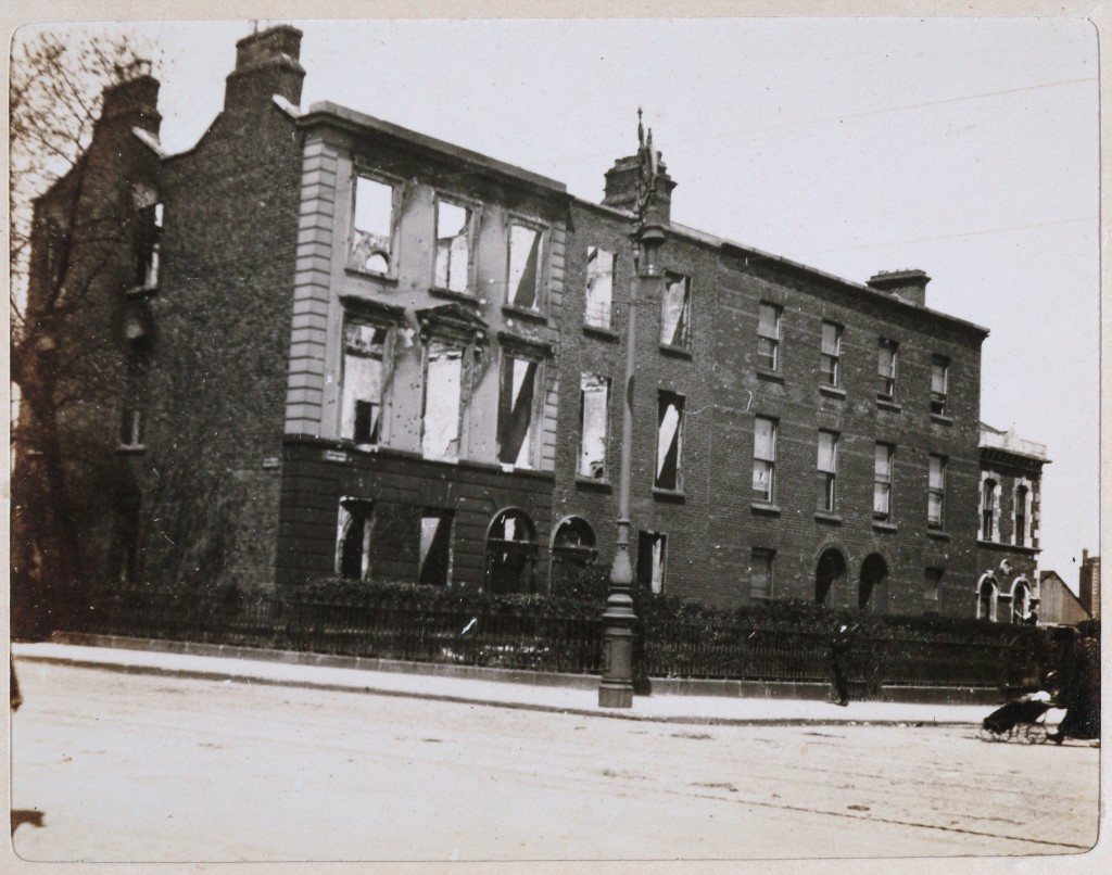 Clanwilliam Place, Mount Street May 1916.  By permission of the Royal Irish Academy. © RIA