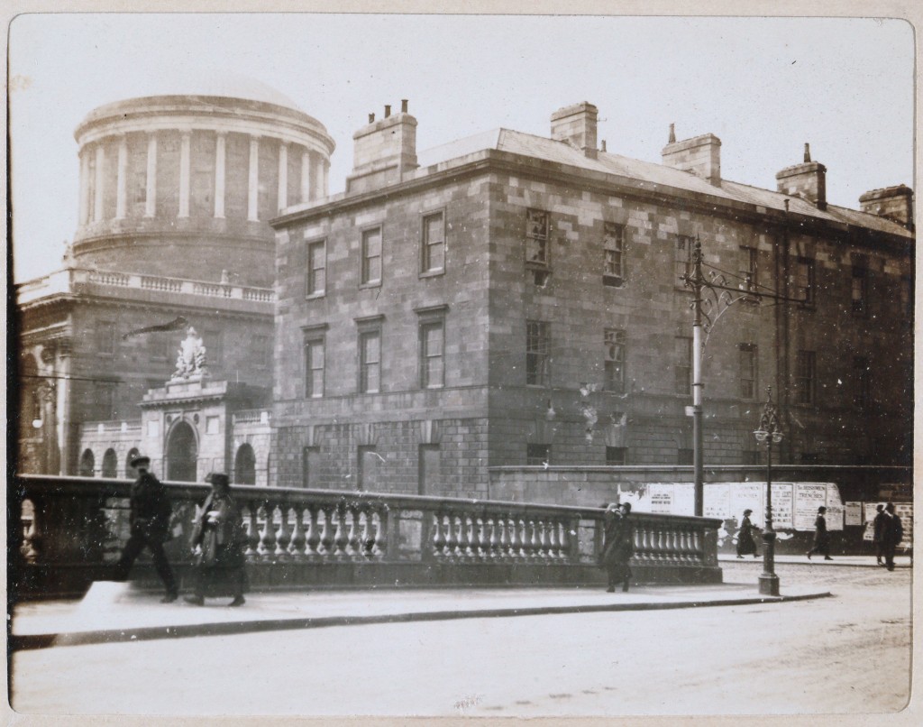 Four Courts, May 1916.  By permission of the Royal Irish Academy. © RIA