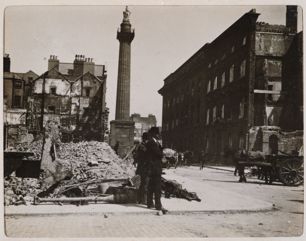 Henry Street and GPO May 1916.  By permission of the Royal Irish Academy. © RIA