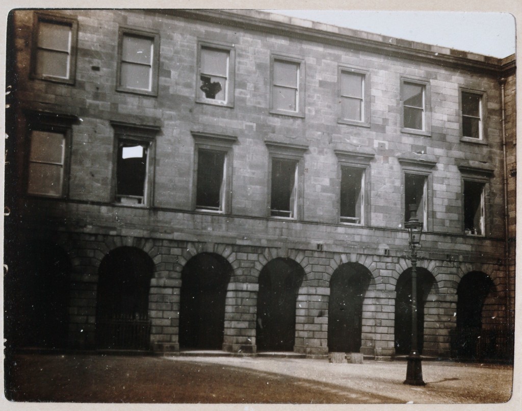 Law Library, Four Courts May 1916. By permission of the Royal Irish Academy. © RIA