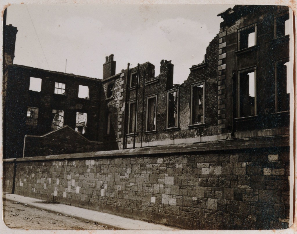 Linen Hall Barracks July 1916. By permission of the Royal Irish Academy. © RIA